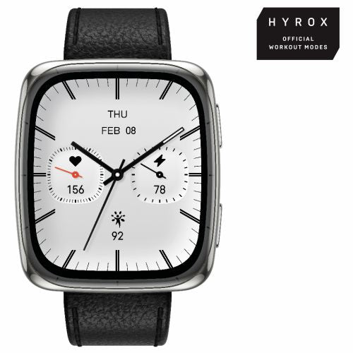 Pametna ura Amazfit Active 2 kvadratna NFC AMOLED zaslon 1,75" HYROX način 19 dni baterija