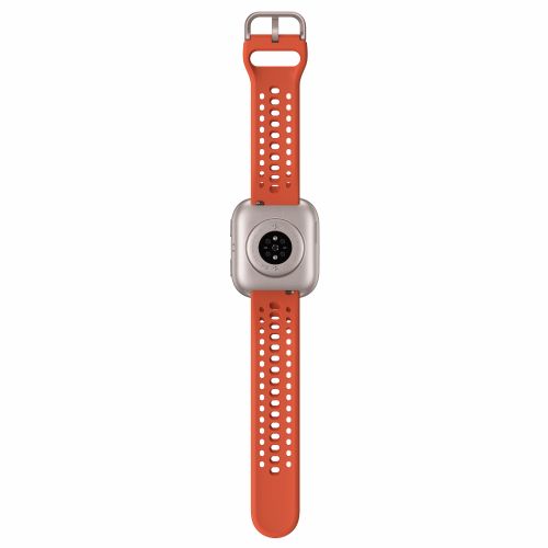 Pametna ura Amazfit Bip 6 46 mm AMOLED zaslon, GPS, merilnik srčnega utripa, 5 ATM, rdeča