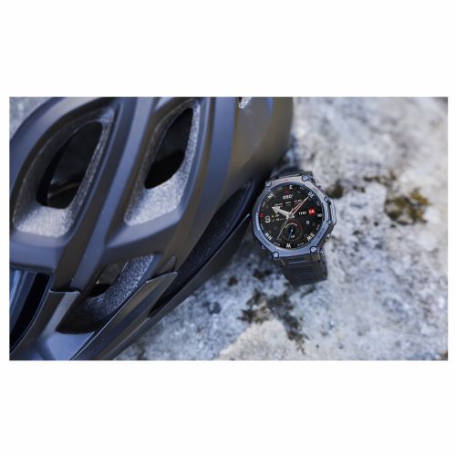 Pametna ura Amazfit T-Rex 3 Pro AMOLED 1,5" GPS 10 ATM črna 27 dni baterije