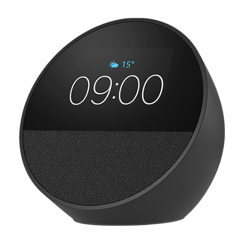 Pametni zvočnik Amazon Echo Spot (2024) črn