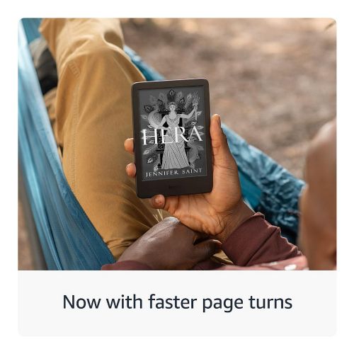 E-bralnik Amazon Kindle 2024 6" 16GB črna brez bleščanja brez oglasov Wi-Fi USB-C