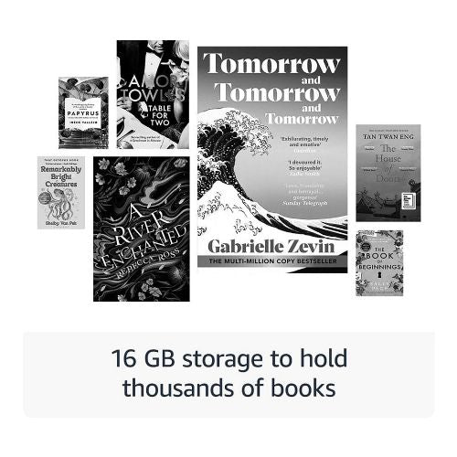 E-bralnik Amazon Kindle 2024 6" 16GB črna brez bleščanja brez oglasov Wi-Fi USB-C