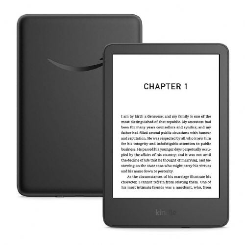 E-bralnik Amazon Kindle 2024 6" 16GB črna brez bleščanja brez oglasov Wi-Fi USB-C
