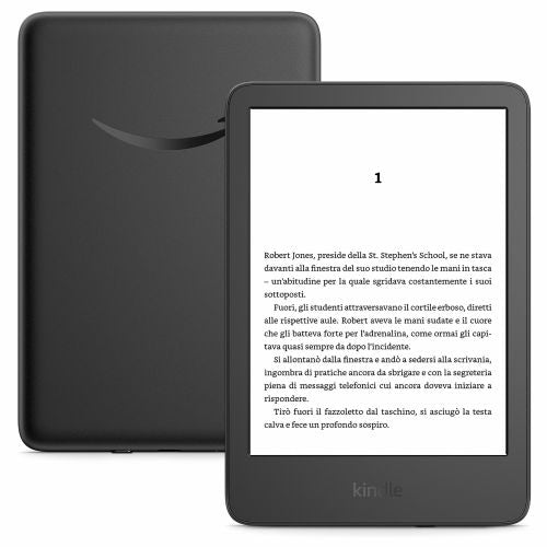 Bralnik Amazon Kindle 6" 16GB Black w/SO (2024)