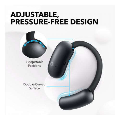 Slušalke Anker Soundcore AeroFit 2, črne, odprte, brezžične