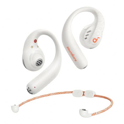 Slušalke Anker Soundcore AeroFit Pro bela