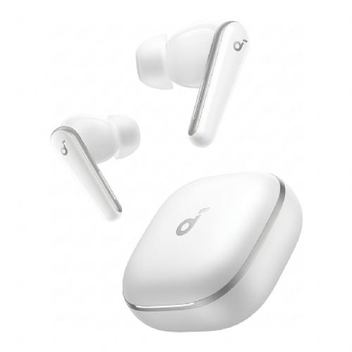 Slušalke Anker Soundcore Liberty 5 bela, TWS, Bluetooth 5.4, ANC, IP55, do 48 h avtonomije