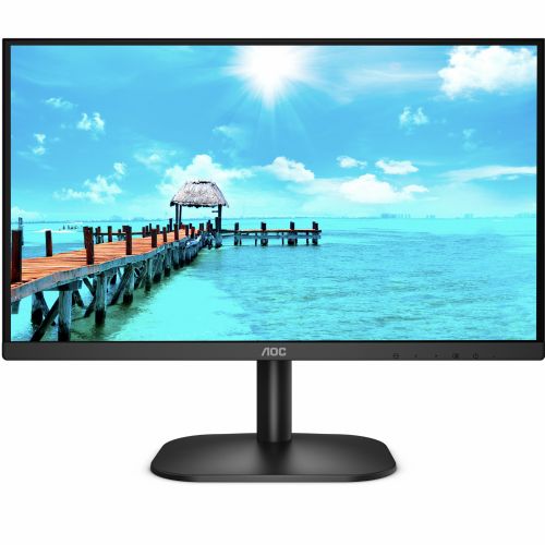 Monitor AOC 22B2H 55,88 cm (22"), 1920 x 1080 FHD, 16:9, VA, 200 cd/m2, 75 Hz, 5ms, HDMI, VGA, črna