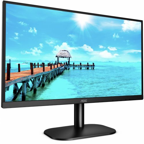 Monitor AOC 22B2H 55,88 cm (22"), 1920 x 1080 FHD, 16:9, VA, 200 cd/m2, 75 Hz, 5ms, HDMI, VGA, črna