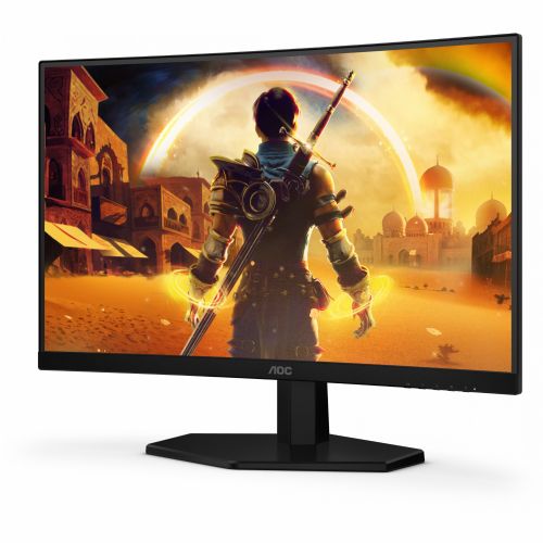 Monitor AOC C24G42E 59,9 cm (23,6"), VA, 250 cd/m2, 0,5 ms, 16:09 zakrivljeni HDMI+DP crni