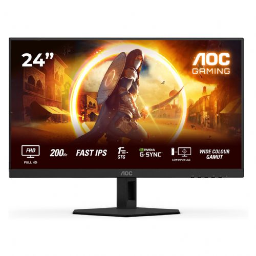 AOC 60,4 cm (23,8") 24G4HRE 16:09 2xHDMI+DP črno-rdeč