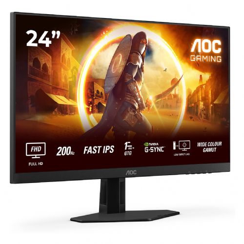 AOC 60,4 cm (23,8") 24G4HRE 16:09 2xHDMI+DP črno-rdeč
