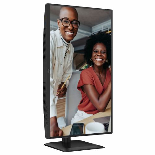 Monitor AOC 27E4U 68,6 cm (27"), 1920x1080 (FHD), IPS, 300cd/m2, 4ms, 16:09 VGA+HDMI+DP+USB IPS črne barve