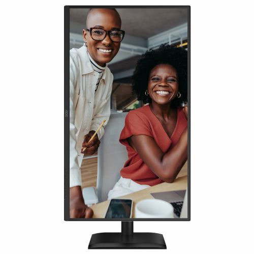 Monitor AOC 27E4U 68,6 cm (27"), 1920x1080 (FHD), IPS, 300cd/m2, 4ms, 16:09 VGA+HDMI+DP+USB IPS črne barve