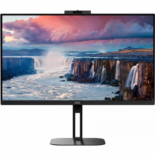 Monitor AOC Q27V5CW/BK 68,6 cm (27"), 2560x1440 (QHD), IPS, 300cd/m2, 16:09 HDMI+DP+USB-C spletna kamera IPS