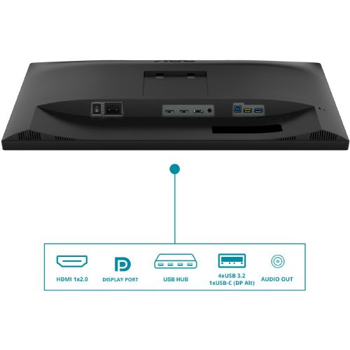 Monitor AOC CU34V5C/BK 86,4 cm (34"), 21:09 HDMI+DP+USB-C zakrivljeni maloprodajni