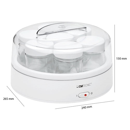 Aparat za kuhanje jogurta Clatornic JM 3344, 14 W, bijeli (251119)