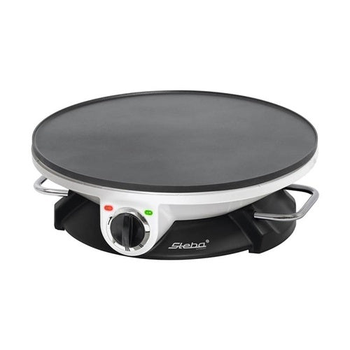 Aparat za palačinke Steba CR 32 aluminijasta plošča, Ø32 cm, nadzor temperature, nelepljiv premaz, 1200 W