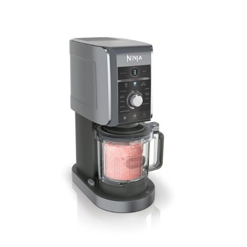 Aparat za pripravo sladoleda Ninja Creami Deluxe NC501EU, za 2100 ml sladoleda, 800 W, črno-srebrn