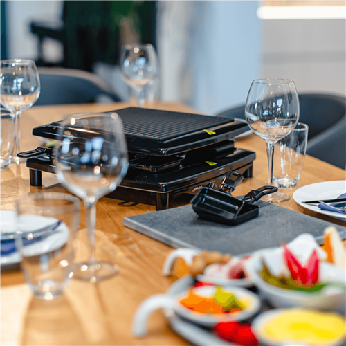 Aparat za raclette Steba RC 3 Plus črn