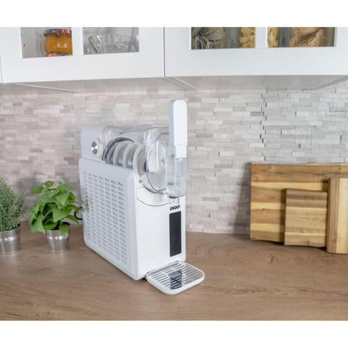 Aparat za sladoled Unold SUSI (bel, za 1500 ml sladoleda, kompresor 220 W)
