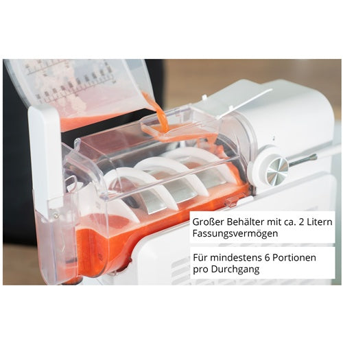 Aparat za sladoled Unold SUSI (bel, za 1500 ml sladoleda, kompresor 220 W)