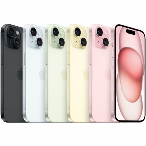 Pametni telefon Apple iPhone 15 256GB, črna