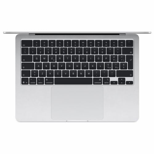 Prenosnik Apple Mac Book Air: čip Apple M5 z 10-jedrnim procesorjem in 8-jedrnim grafičnim procesorjem, 16 GB RAM-a, 512 GB SSD, DE, MacOS, srebrna