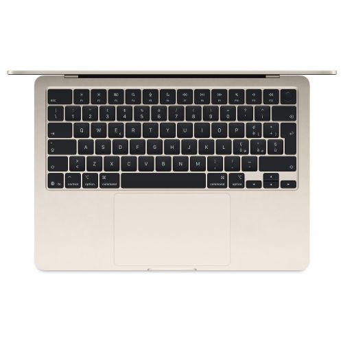 Apple Mac Book Air: Čip Apple M5 z 10-jedrnim procesorjem in 8-jedrnim grafičnim procesorjem, 16 GB, 512 GB SSD - Starlight