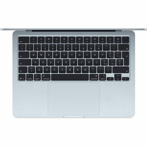 Prenosnik Apple MacBook Air: Čip Apple M4 z 10-jedrnim procesorjem in 10-jedrnim grafičnim procesorjem, 24 GB, 512 GB SSD - nebesno modra