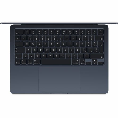 Apple MacBook Air: čip Apple M4 z 10-jedrnim procesorjem in 8-jedrnim grafičnim procesorjem, 16 GB, 256 GB SSD - Midnight