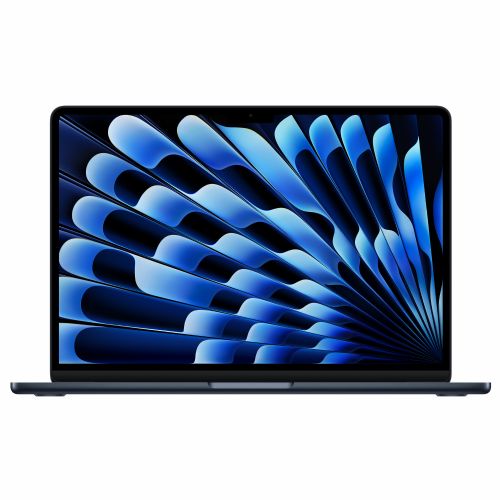 Apple MacBook Air: Čip Apple M5 z 10-jedrnim procesorjem in 8-jedrnim grafičnim procesorjem, 16 GB, 512 GB SSD - polnoč
