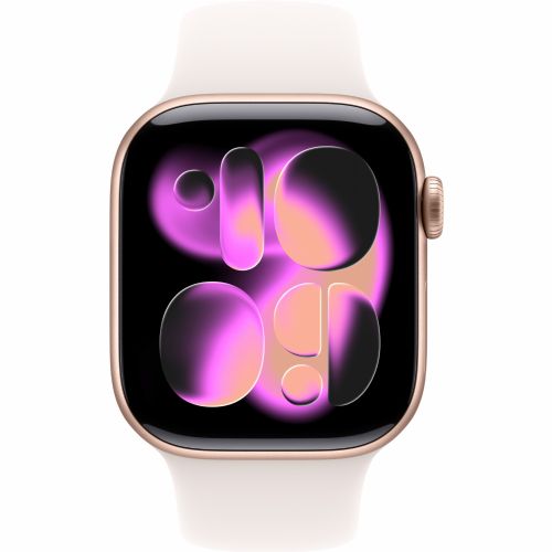 Pametna ura Apple Watch S11 Aluminium Cellular 42mm Rosegold (Sportarmband blassrosa) S/M