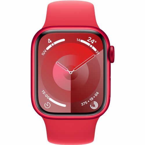 Pametna ura Apple Watch S9 Aluminium Cellular 41mm rdeča (športni pašček rdeč) S/M NOVO