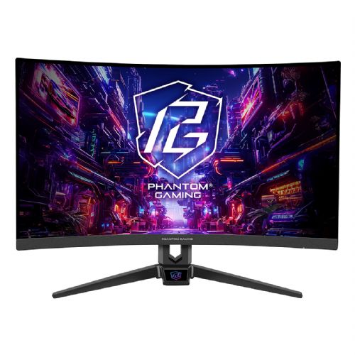 Monitor ASRock PG27FRS1A 68,6 cm (27"), 1920x1080 (FHD), 16:9 HDMI/DP ukrivljen 280Hz FHD