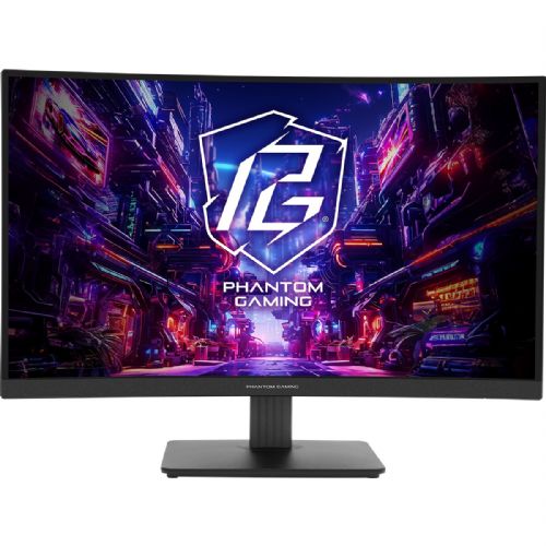 Monitor ASRock PG27QRT1B 68,6 cm (27"), 16:9 HDMI/DP ukrivljen 180Hz QHD