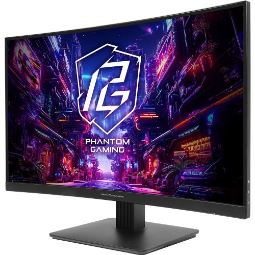 Monitor ASRock PG27QRT1B 68,6 cm (27"), 16:9 HDMI/DP ukrivljen 180Hz QHD