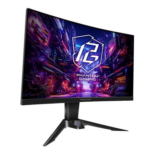 Monitor ASRock PG27QRT2A 68,6 cm (27"), 16:9 HDMI/DP ukrivljen 180Hz QHD