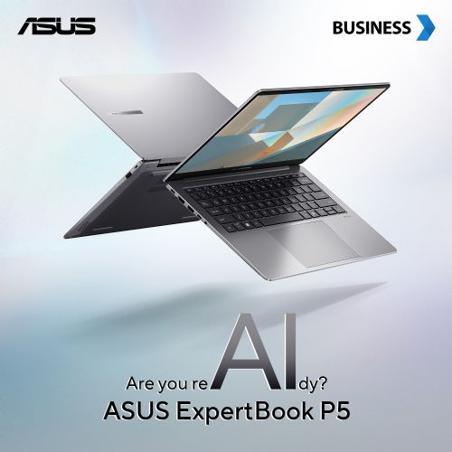 Prenosnik Asus AI ExpertBook P5 P5405CSA-NZ0101 Intel Ultra 5-226V/16GB/SSD 512GB NVMe/35,6 cm (14") IPS 400niti/DE/BrezOS,srebrn