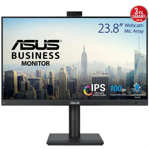 Monitor Asus Business BE249QFK 60,45 cm (23,8"), 1920 x 1080 FHD, 16:9, IPS,250cd/m2 5ms, črna