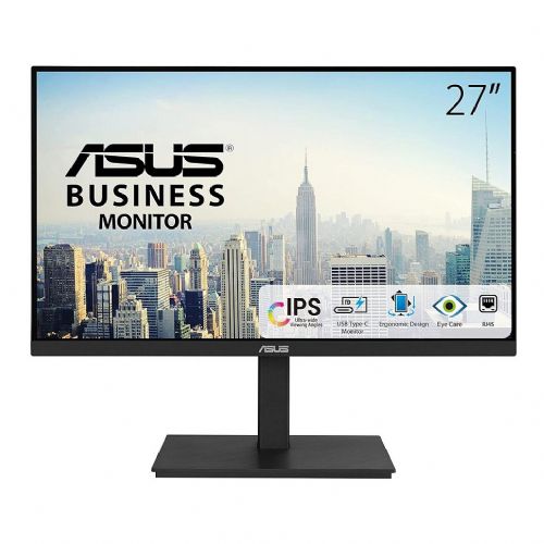 Monitor Asus Business VA27ACFSN 68,47 cm (27"), 2560 x 1440, 16:9, IPS, 350cd/m2, 5ms, črna