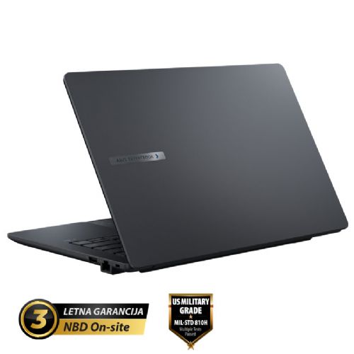 Prneosnik Asus ExpertBook B1 Intel Ultra 7-150U/16GB/SSD 1TB NVMe/35,56 cm (14") FHD IPS/BrezOS, črna (B1403CVA-WB73D0)