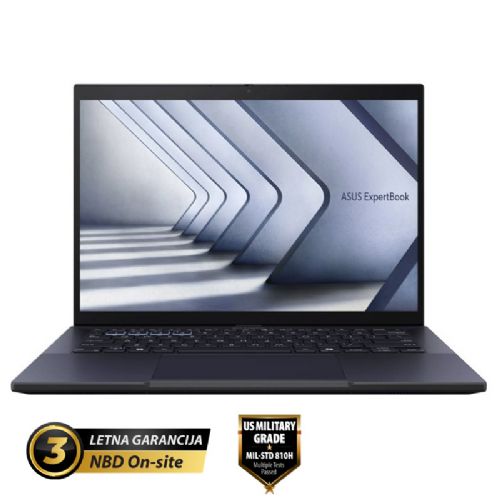 Prenosnik Asus ExpertBook B3 (B3404CVF-WB75D0X), 14" (35,56 cm), WQXGA, Intel i7 1355U, 16 GB, 1 TB, Windows 11 Pro, RTX2050