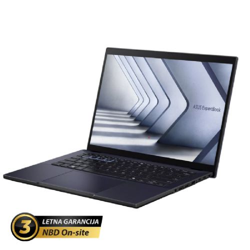 Prenosnik Asus ExpertBook B3 (B3404CVF-WB75D0X), 14" (35,56 cm), WQXGA, Intel i7 1355U, 16 GB, 1 TB, Windows 11 Pro, RTX2050