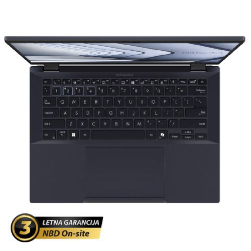 Prijenosno računalo ASUS ExpertBook B3 14" (35,56 cm) WUXGA Core Ultra 7 155H 32GB 1TB 4G Win11 Pro (B3404CMA-4G-WB75D0X)