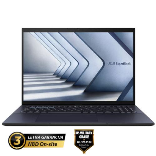 Prenosnik Asus ExpertBook B3 (B3604CMA-WB75D0X), 16" (40,64 cm), WUXGA, Intel Ultra 7 155H, 16 GB, 1 TB, Windows 11 Pro