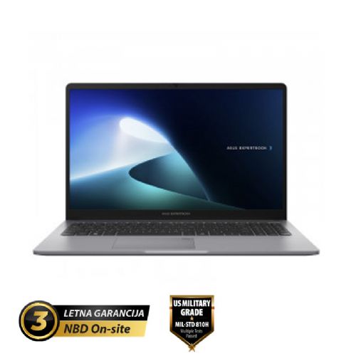 Prenosnik ASUS ExpertBook P1 15,6" (39,62cm) FHD Intel Core 5 210H 16GB 512GB BK P1503CVA-WB210H4C2