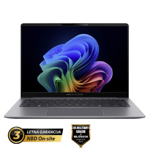 Prijenosno računalo Asus ExpertBook P5 P5405CSA-WB75D0 U7-258V/32GB/SSD 1TB NVMe/35,5 cm (14,0'') WQXGA 400nits/CRNI KEY/NoOS (90NX0861-M007D0)