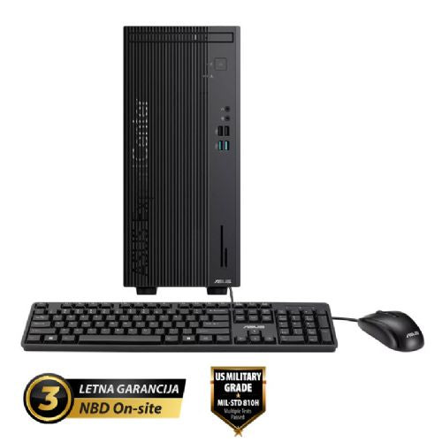 Namizni računalnik ASUS ExpertCenter D5 Mini Tower Core i5-14500 16GB 1TB Windows 11 Pro tipkovnica miška (D501MER-WB53D1X)