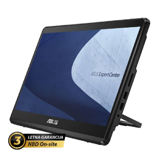 AIO računalnik ASUS ExpertCenter E1600 15,6" (39,62cm) FHD N4500 8GB 256GB na dotik črn (E1600WKAT-UPS-WB11B2)